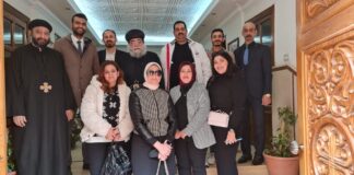 فى زيارة خاصة ..أمانة المواطنة بحزب العدل تهنئ أقباط الإسماعيلية بعيد الميلاد