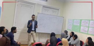 أمانة الشباب تعقد تدريبا لعدد من طلبة كليات سياسة واقتصاد لتأهيلهم للممارسة السياسية