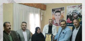 النائب أحمد القناوي أثناء زيارته لأمهات شهداء المحلة الكبرى بمناسبة عيد الأم: “جئنا اليوم لنكرم أنفسنا بمقابلتكن”