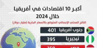 أكبر 10 اقتصادات في أفريقيا خلال 2024