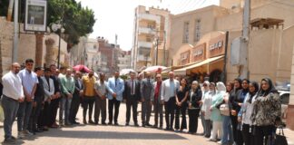 بمناسبة عيد القيامة المجيد…قيادات حزب العدل تقدم التهنئة للقيادات الكنسية في محافظة الغربية