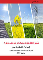 مصر 2030: ثورة خضراء أم حبر على ورق؟