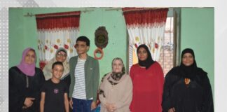 مساعد رئيس حزب العدل تقوم بزيارات لأوائل الثانوية الأزهرية من ذوي الهمم بالأقصر