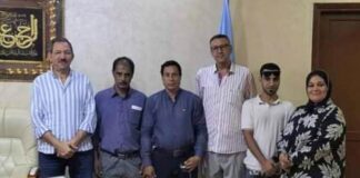 وفد من حزب العدل يلتقي برئيس مجلس مدينة سمنود