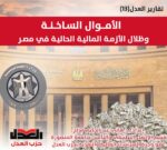 الأموال الساخنة وظلال الأزمة المالية الحالية في مصر