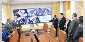 وفد حزب العدل يلتقي برئيس الجهاز المركزي للتنظيم والإدارة