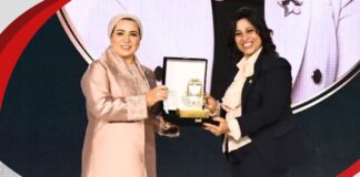 حزب العدل يهنئ الدكتورة نورا سمير على تكريمها في احتفالية يوم المرأة المصرية