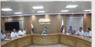 النائب عبدالمنعم إمام يتابع إجراءات الترشح لأعضاء حزب العدل على المقاعد الفردية بالمحافظات وأمانات الحزب