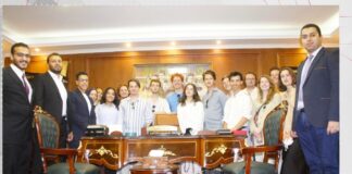 تعزيزاً لدوره الدولي.. حزب العدل يستقبل وفداً من منظمة الشباب الليبرالي الهولندية (JOVD)