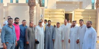 أبناء الجالية المصرية في دولة الكويت يدلون بأصواتهم للمرشح أحمد رشاد عسكر