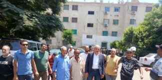 الدكتور أحمد عادل درويش يدلي بصوته في الشروق ويجري جولات بعدد من اللجان بالقاهرة