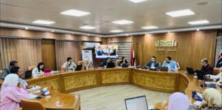 غرفة العمليات المركزية لحزب العدل تتابع سير انتخابات مجلس الشيوخ بحضور النائب عبد المنعم إمام