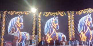 في أسوان … مؤتمر جماهيري حاشد لحزب العدل دعما لمرشحه محمود مله رمز الحصان رقم (5)