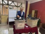 عبد الغني الحايس يدلي بصوته في اول ايام التصويت بانتخابات مجلس النواب