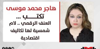 هاجر محمد موسى تكتب:العنف الرقمي .. لام شمسية لها تكاليف اقتصادية