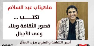 ماهيتاب عبدالسلام تكتب: قصور الثقافة وبناء وعي الأجيال