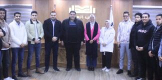 اجتماع تنظيمي لأمانة العمل الجماهيري لمناقشة خطة العمل ربع السنوية