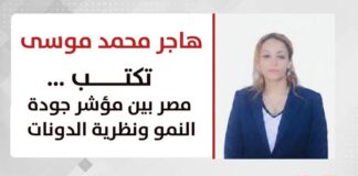 هاجر محمد موسى تكتب: مصر بين مؤشر جودة النمو ونظرية الدونات