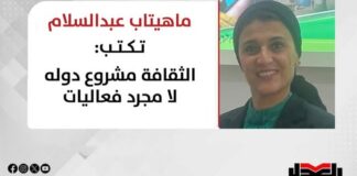 ماهيتاب عبدالسلام تكتب: الثقافة مشروع دوله لا مجرد فعاليات