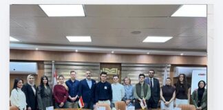 حزب العدل يستقبل وفد المجموعة الجامعية الليبرالية الألمانية في حوار حول المشهد السياسي المصري