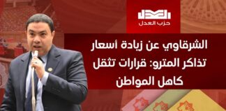 الشرقاوي عن زيادة أسعار تذاكر المترو: قرارات تثقل كاهل المواطن